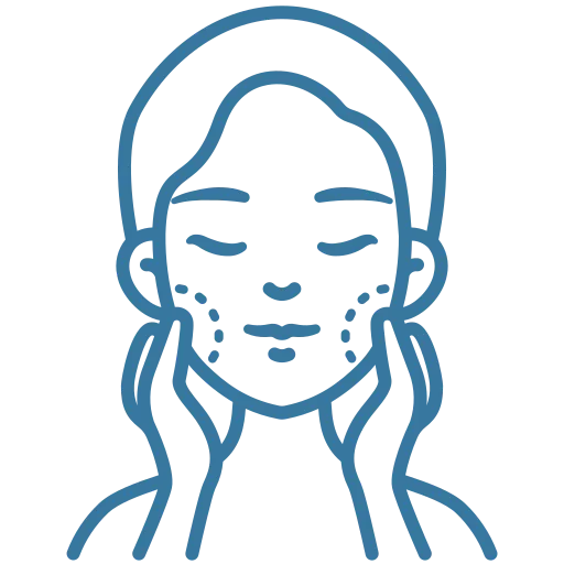 Cartoon face washing