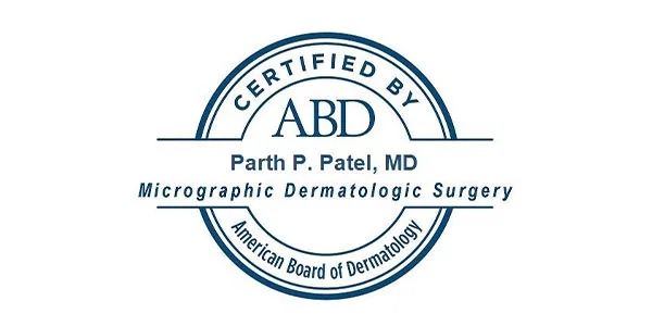 Dr. Patel ABD Mohs Certification Logo